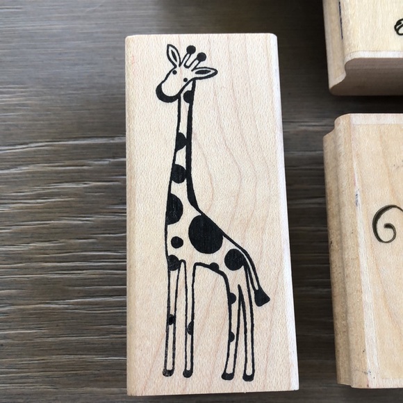 “Baby’s shower “ Set of 8 Stamping Up Scrapbook Wooden Rubber Stamps - Picture 5 of 10